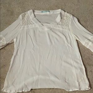 white blouse from maurices